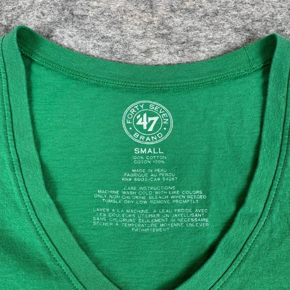 '47 Brand Boston Red Sox T-Shirt Green Womens Small S - Picture 4 of 8